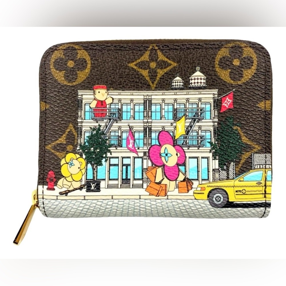 Louis Vuitton Vivienne Holidays 2022 Zippy Coin NY Soho Wallet